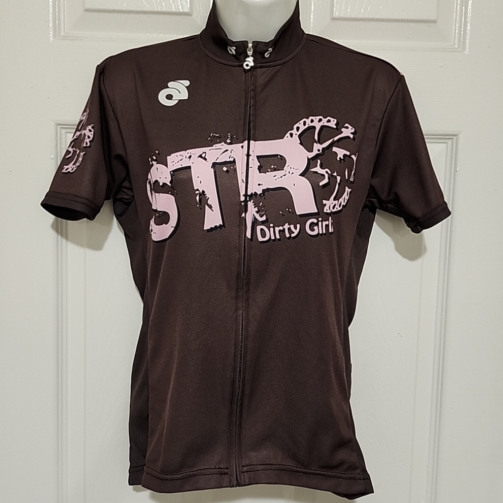 Champion System Women's Cycling Jersey "Social Trail Riders" Dirty Girlz Size M